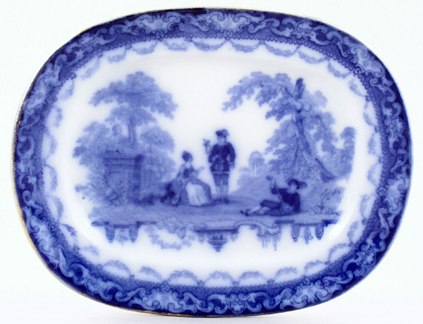 Platter very small c1900